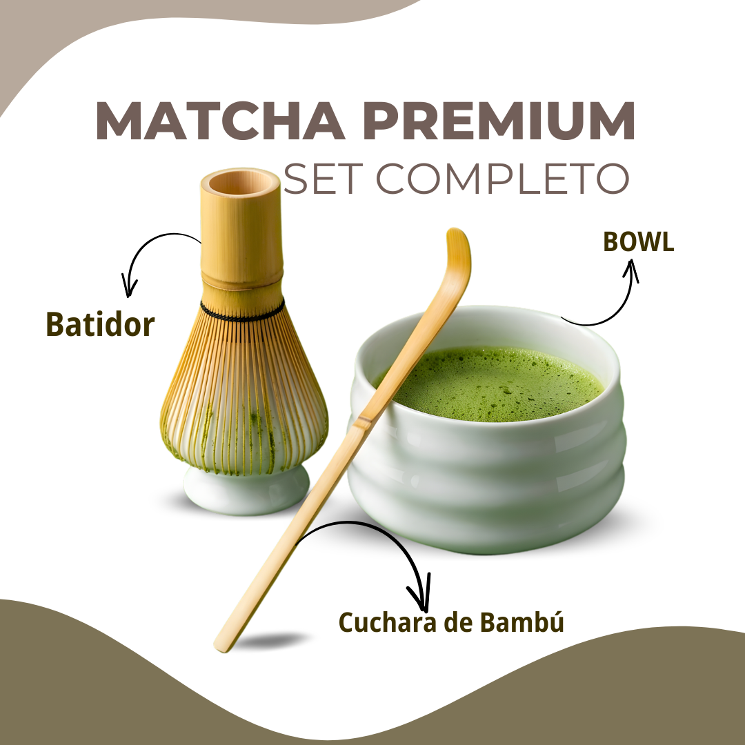 Kit Matcha Premium – Set Tradicional Japonés Completo