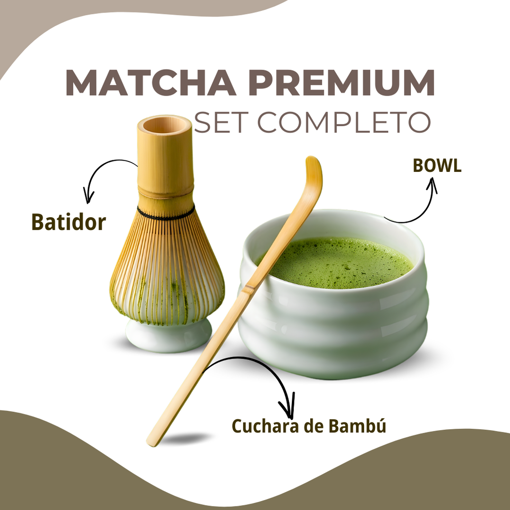 Kit Matcha Premium – Set Tradicional Japonés Completo