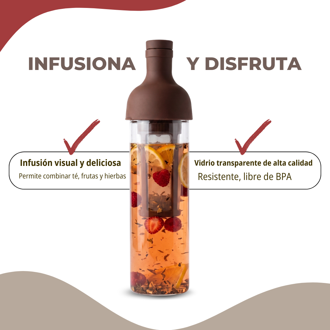 Botella Filtro Cold Brew para Té y Café Frío
