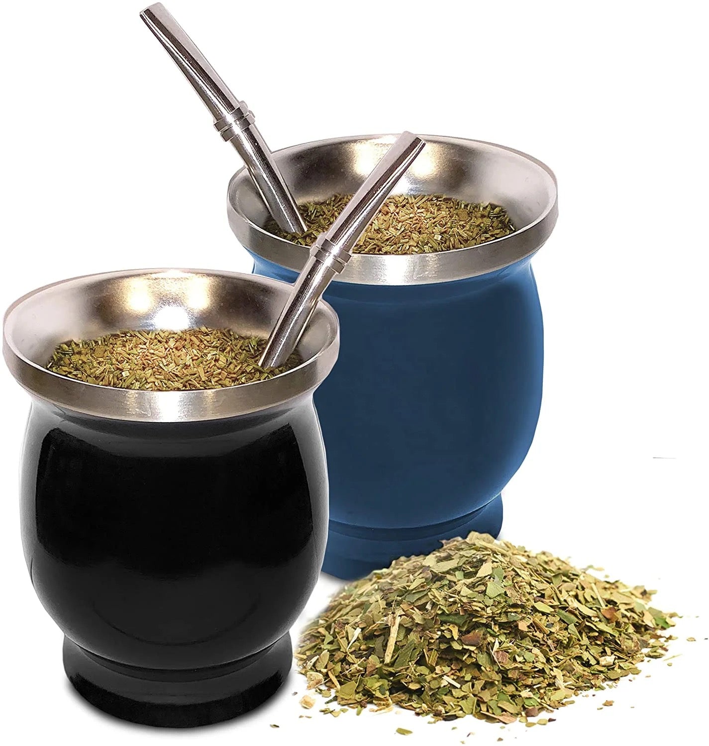 YERBA MATE TAZA CON BOMBILLA