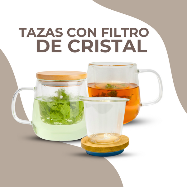 TAZA DE CRISTAL ELEGANTE