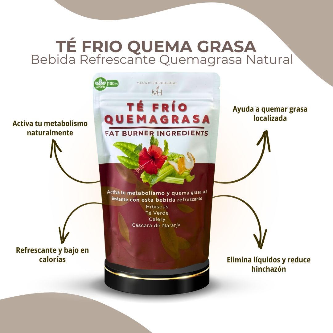 TÉ FRÍO QUEMA GRASA